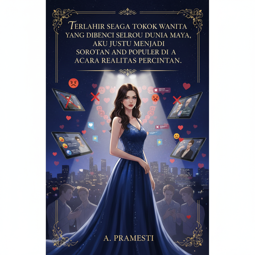 Terlahir sebagai tokoh wanita yang dibenci seluruh dunia maya, aku justru menjadi sorotan dan populer di acara realitas percintaan.