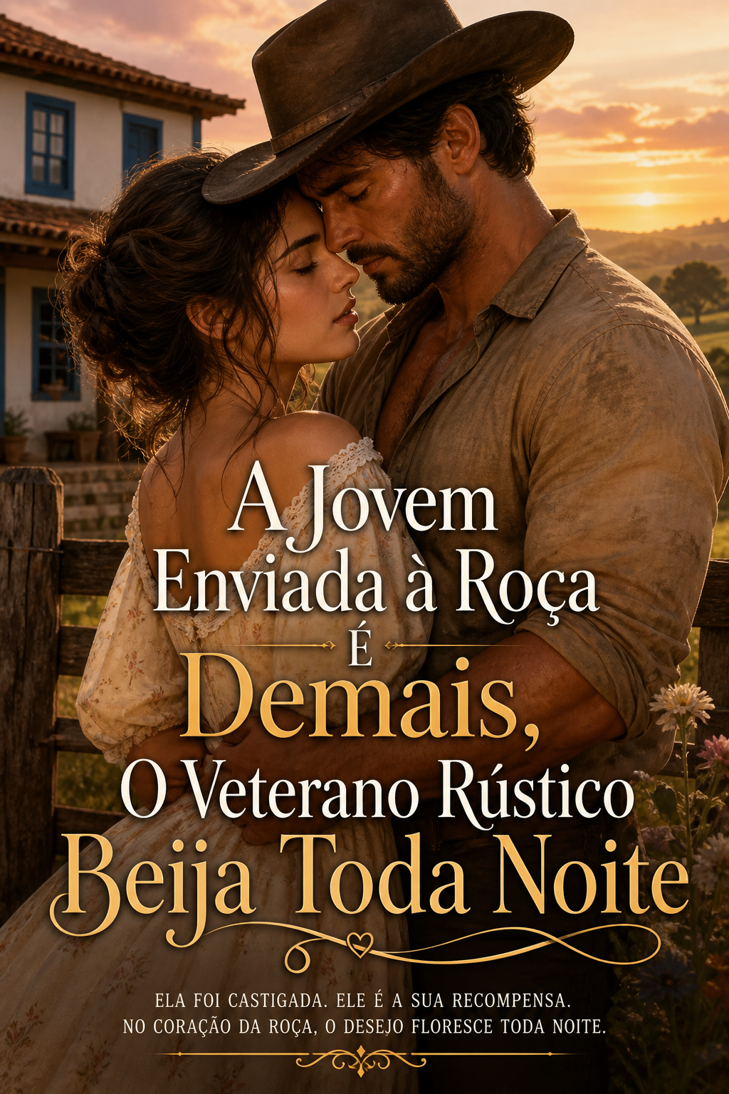 A Jovem Enviada à Roça É Demais, O Veterano Rústico Beija Toda Noite