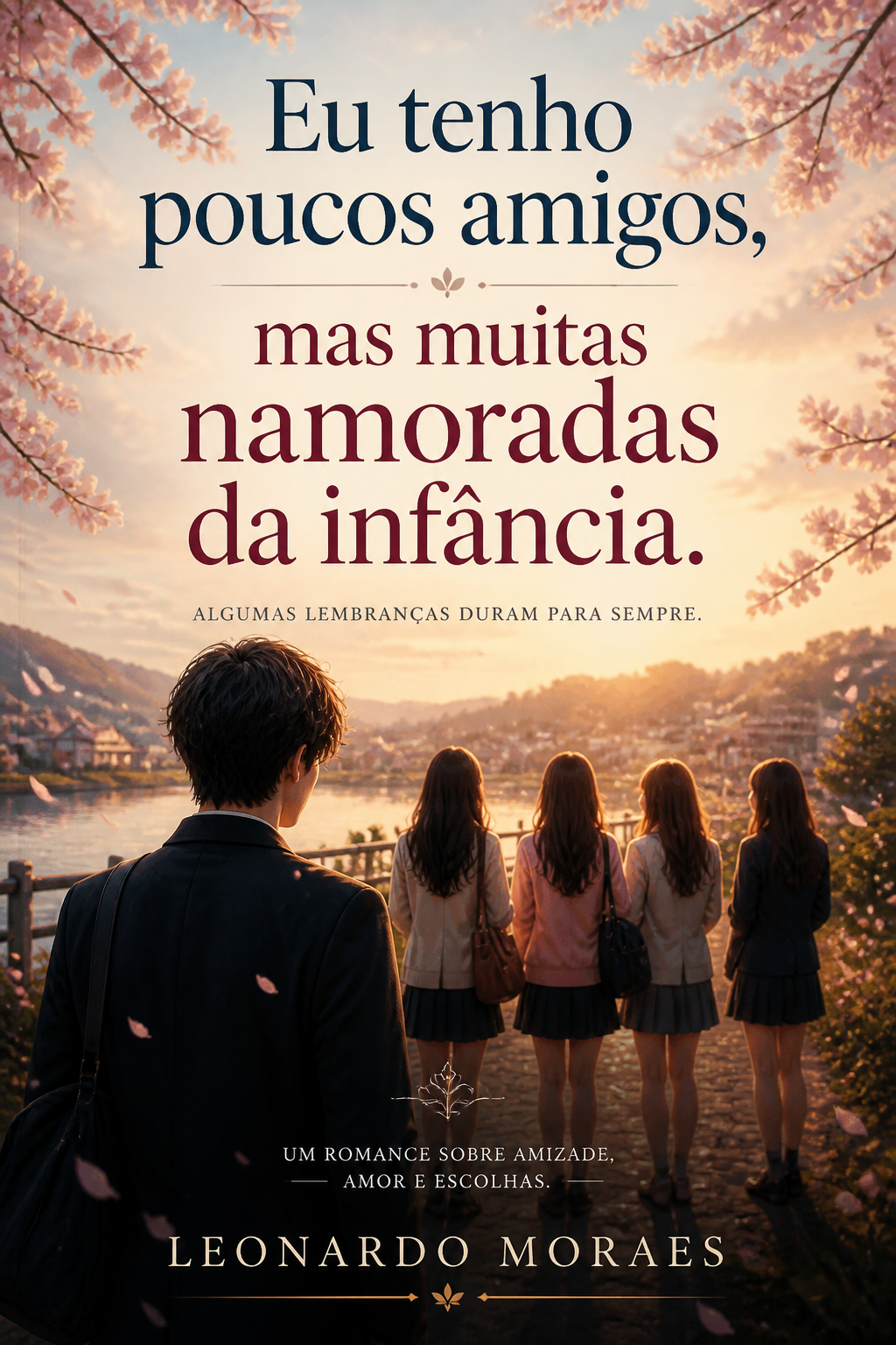Eu tenho poucos amigos, mas muitas namoradas da infância.